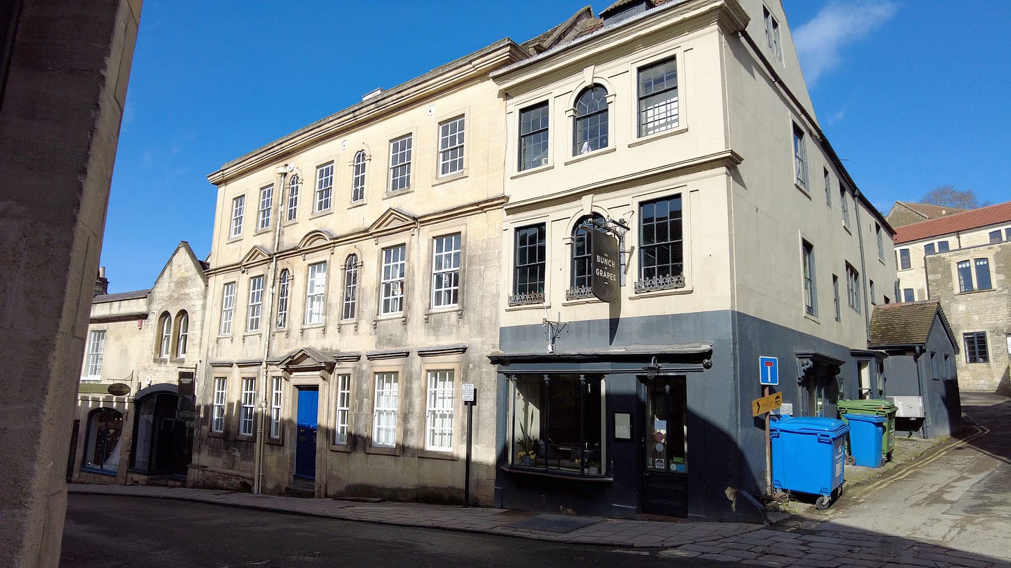 Silver Street House adjoining The Bunch of Grapes, Silver Street, Bradford on Avon