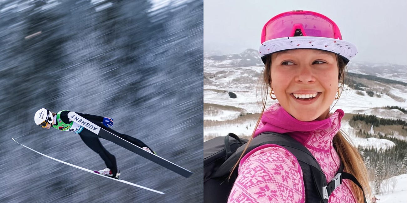 'I’m a skier in the only Olympic sport women can’t compete in'