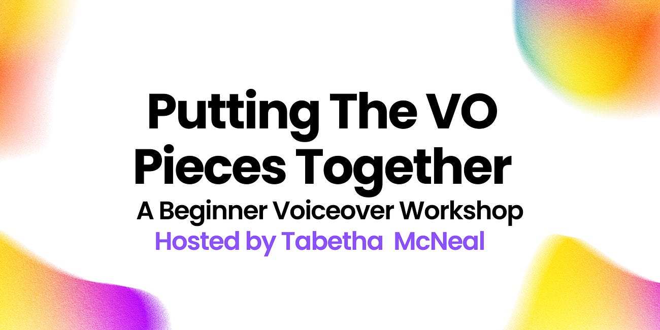 Putting The VO Pieces Together - A Step By Step Guide To Building a Home Studio 