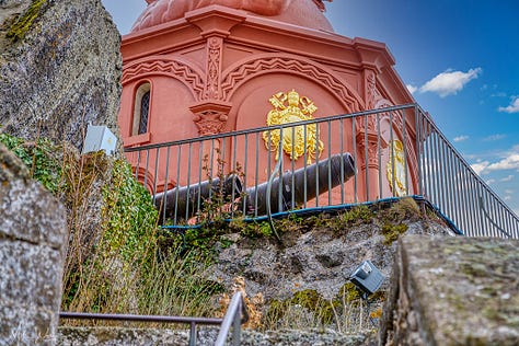 The Notre-Dame-de-France statue of the Virgin Mary