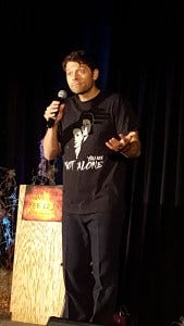 Misha in his YANA tee shirt