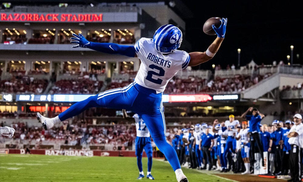 BYU's Chase Roberts a football superstar with a heart of gold - Lehi Free Press BYU's Chase Roberts a football superstar with a heart of gold - Lehi Free Press