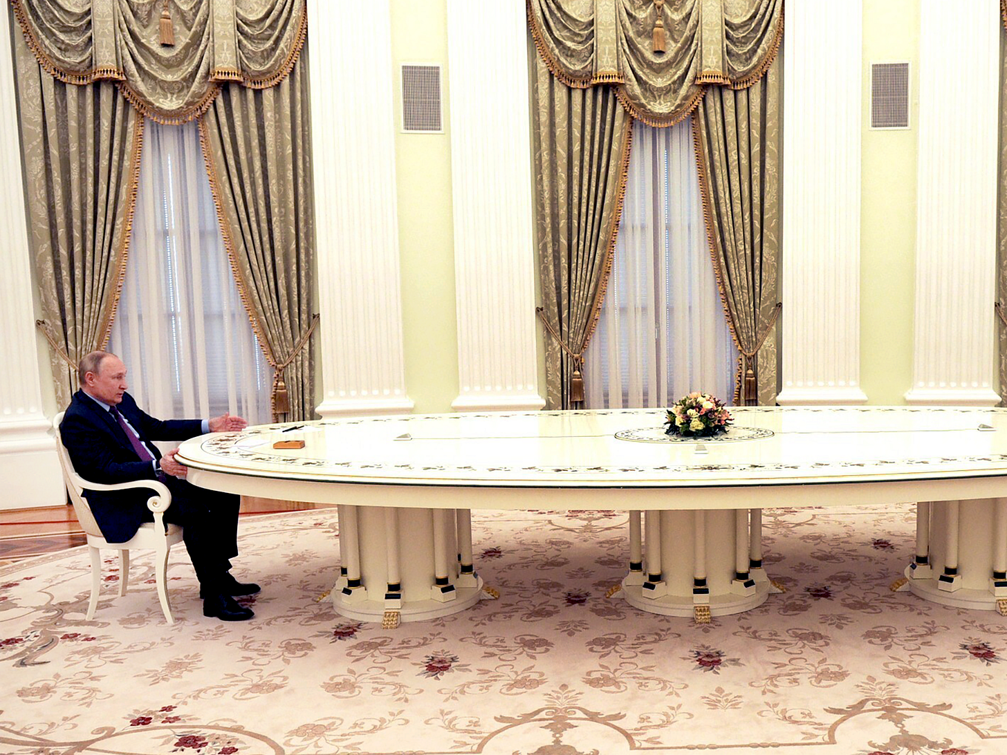 Putin's Character Was Clear Long Before He Retreated to the Far End of the  Table | Vanity Fair