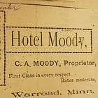 Mr. Moody and the Warroad Townsite Company