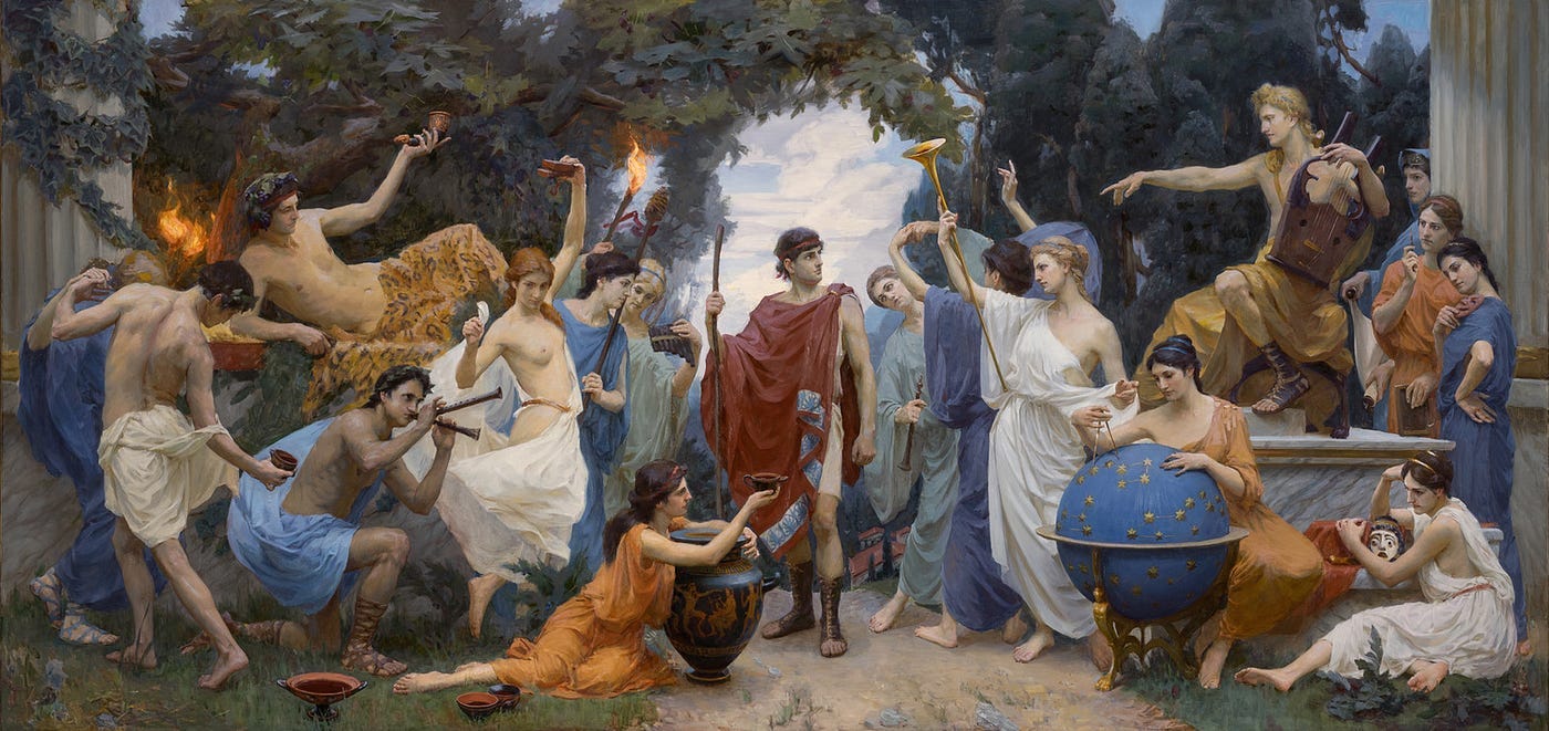 Apollo and Dionysus Aren't Rivals | by Nyx Shadowhawk | Medium