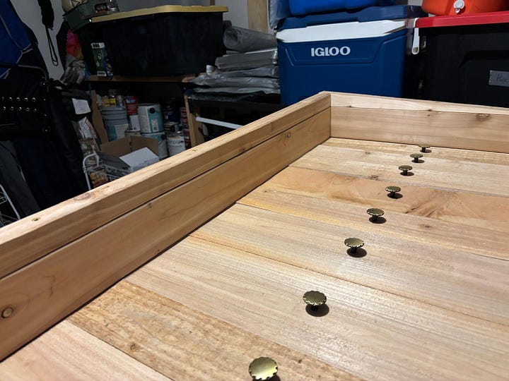 Framing the lid