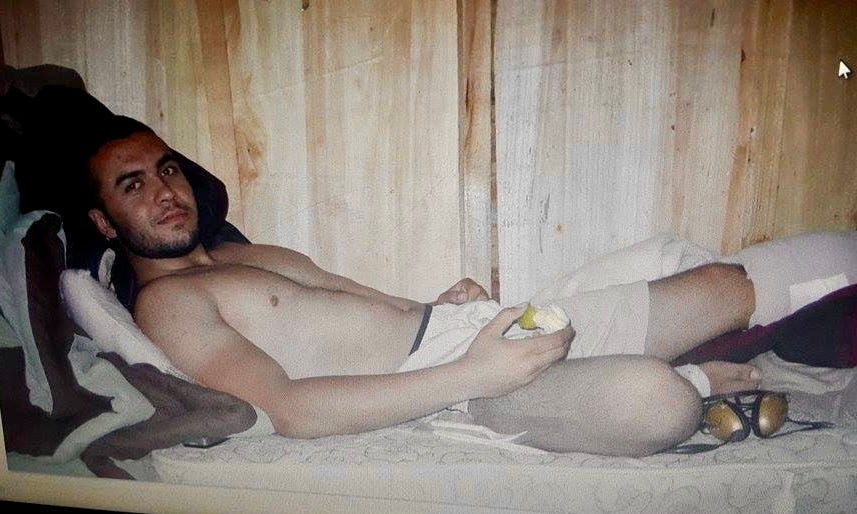 Jason Essazay Mayer Security Services founder post surgery due to injuries sustained from an IED blast in Kapisa Afghanistan 2009.