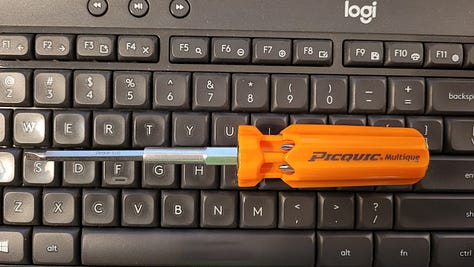The three Picquic tools in the family pack