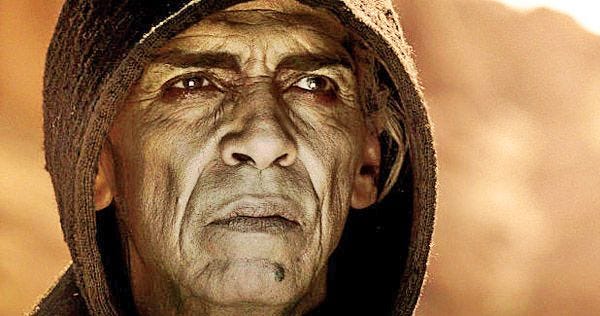 Satan the devil in 'The Bible' TV miniseries. (Video screenshot)