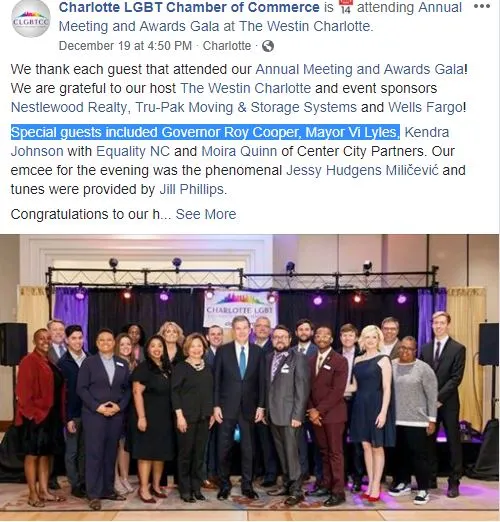 Roy Cooper, NC Dems Attended Convicted Child Predator’s LGBT and Drag Events