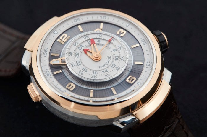 Fabergé Visionnaire Chronograph in rose gold