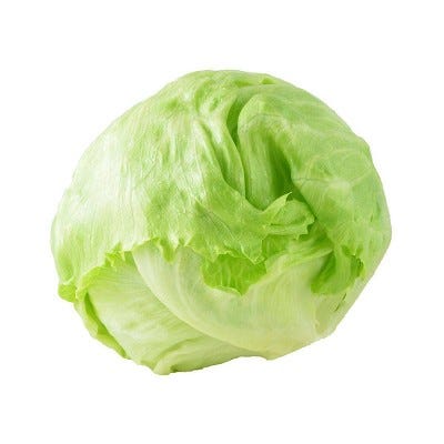Fresh Iceberg Lettuce Head - each Fresh Iceberg Lettuce Head - each