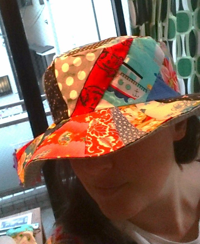 patchwork sunhat patchwork sunhat