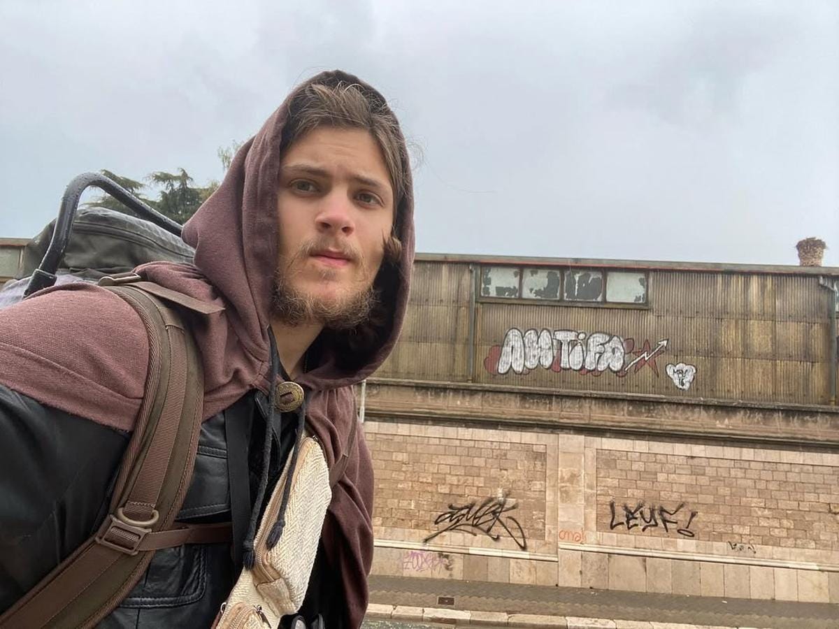 Глосс во время путешествия по Италии