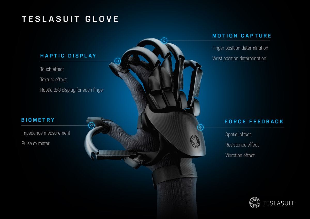 Teslasuit Glove Product Image Teslasuit Glove Product Image