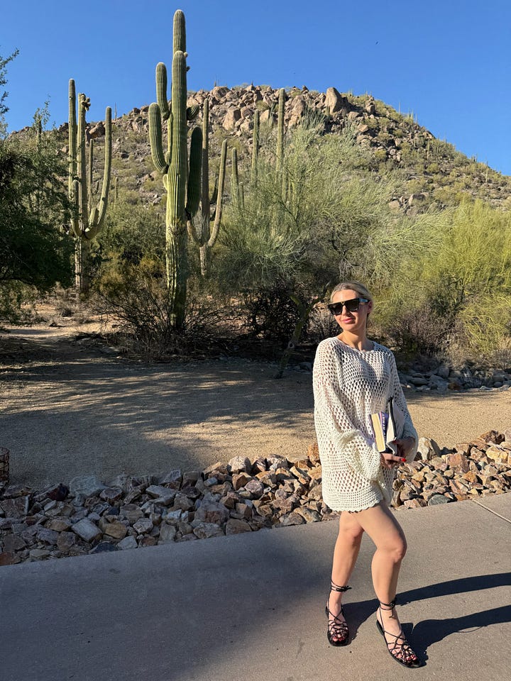 Virginia Chamlee outfits in Tucson Arizona