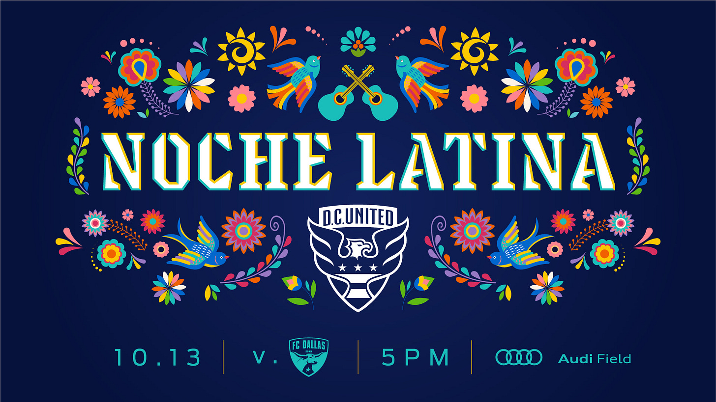 United to celebrate Hispanic Heritage Month with “Noche Latina” at Audi Field | DC United United to celebrate Hispanic Heritage Month with “Noche Latina” at Audi Field | DC United