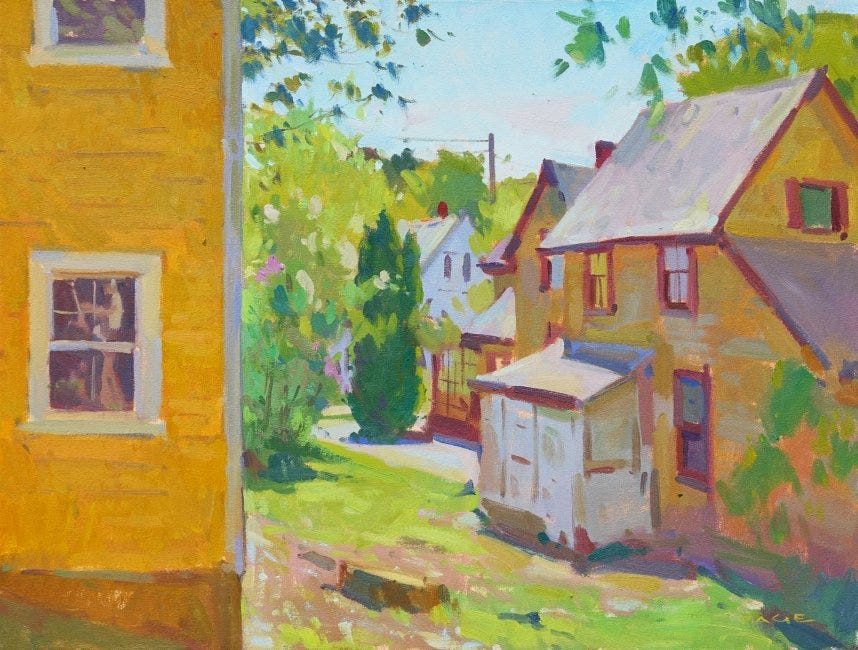 A painting of a house

Description automatically generated