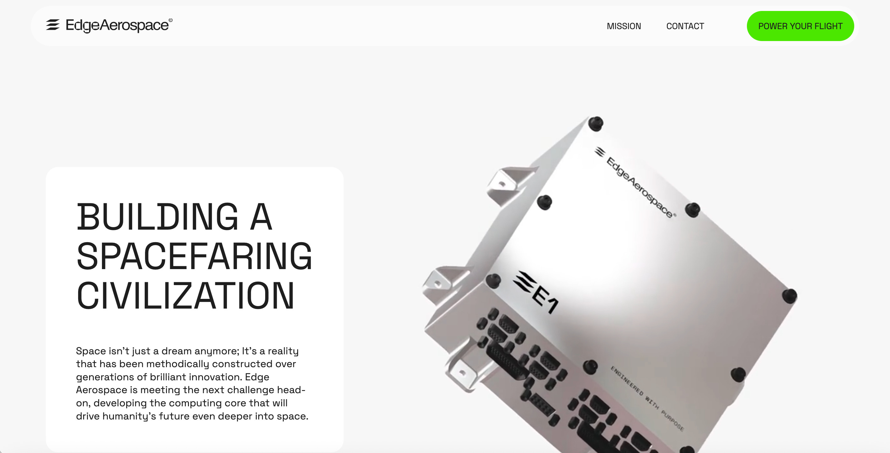 Edge Aerospace – High-Performance On-Orbit Computing for European Space ...