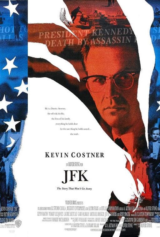 JFK Movie Poster | Movie posters, Kevin costner, Good movies JFK Movie Poster | Movie posters, Kevin costner, Good movies