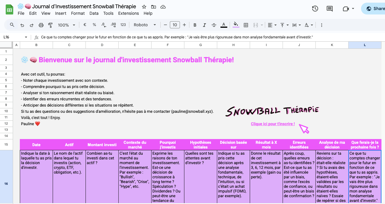 ❄️ 🧠 Quand ton ego te coûte cher - by Pauline - Snowball