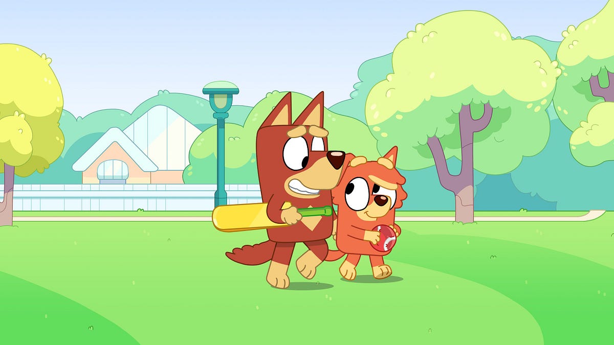 On The Bluey Episode 