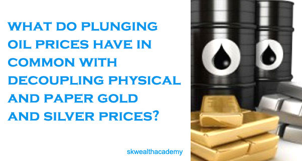plunging crude oil prices
