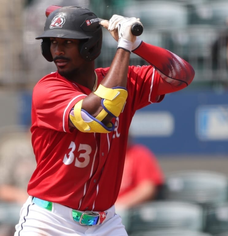 Lazaro Montes homers for sixth time in seven June games