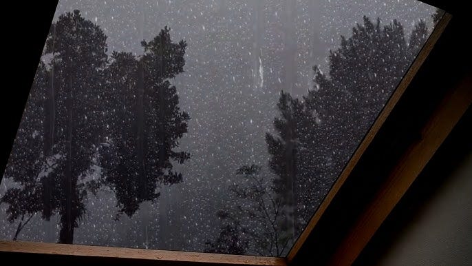 Rain on a Skylight Window 🌧️ | Deep Sleep & Relaxation Ambience Rain on a Skylight Window 🌧️ | Deep Sleep & Relaxation Ambience