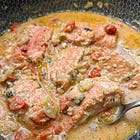 PESCADO A LA TOSCANA