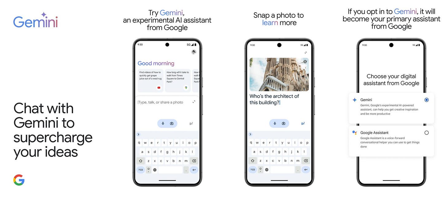 Google Gemini: Die Android-App startet schon nächste Woche in vielen  Ländern; EU-Nutzer müssen wohl warten - GWB