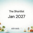 The Shortlist: January 2027