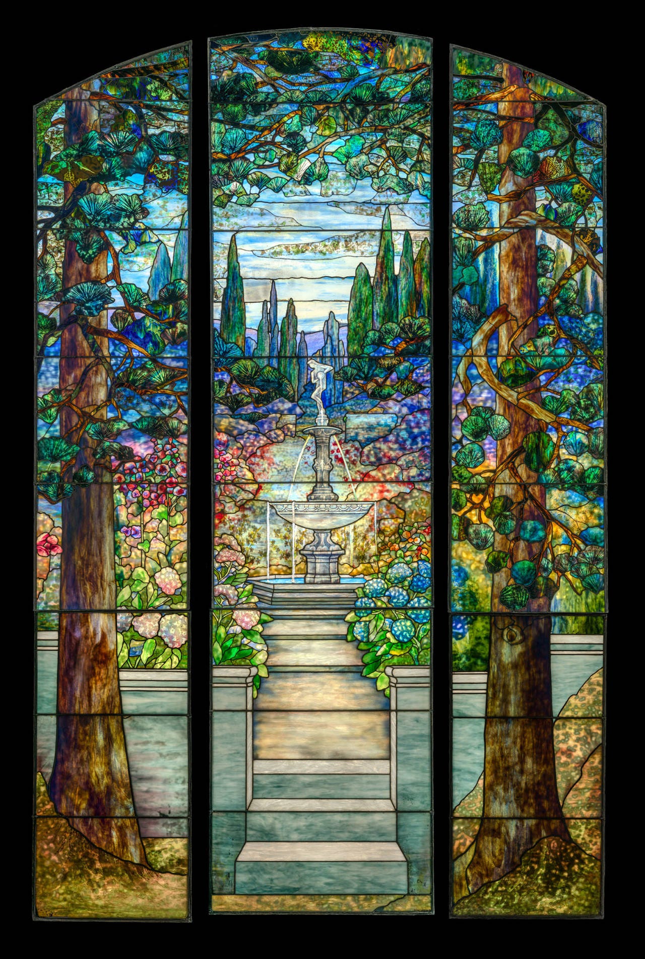 Tiffany's 'Garden Landscape': A Glass Paradise at the Met - WSJ