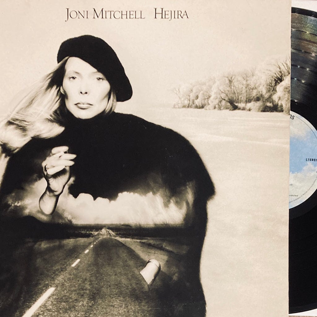 Joni Mitchell "Hejira" LP (1976) – Modern Soul Records