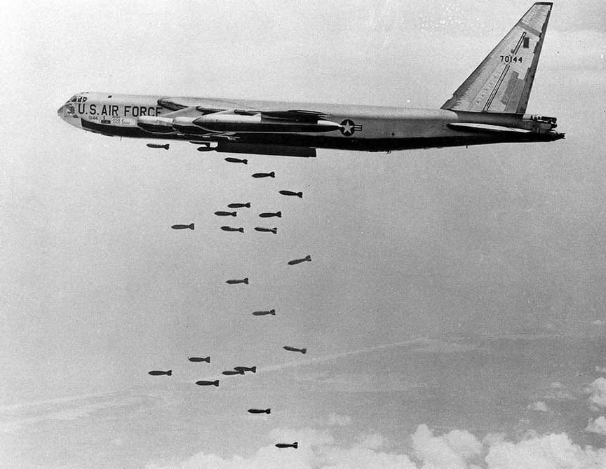 First B-52 Raids on North Vietnam First B-52 Raids on North Vietnam