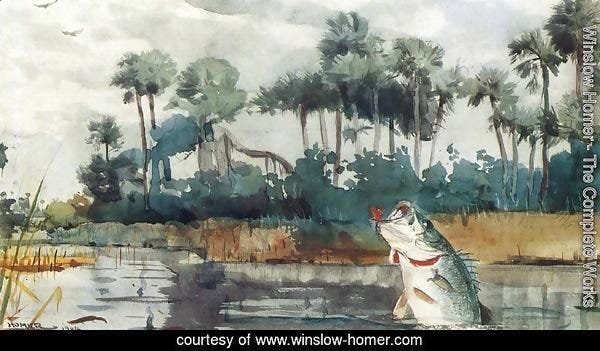 Black Bass by Winslow Homer