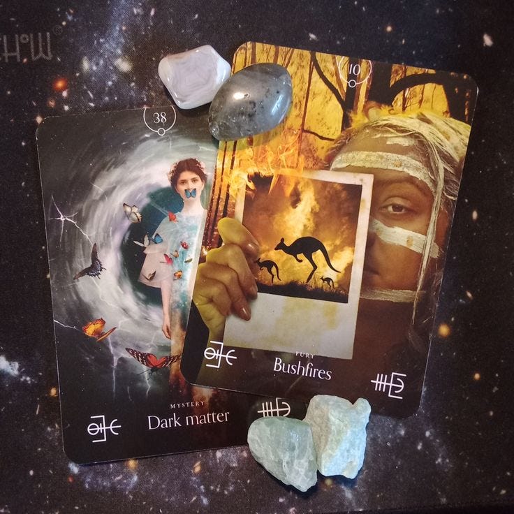 A Message From the Universe ~ Surrender and Controlled Burns, Elemental Oracle Cards A Message From the Universe ~ Surrender and Controlled Burns, Elemental Oracle Cards