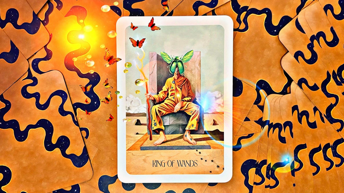 King of WANDS - Heart of Fire King of WANDS - Heart of Fire