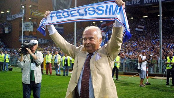 Sampdoria: Riccardo Garrone è morto Sampdoria: Riccardo Garrone è morto