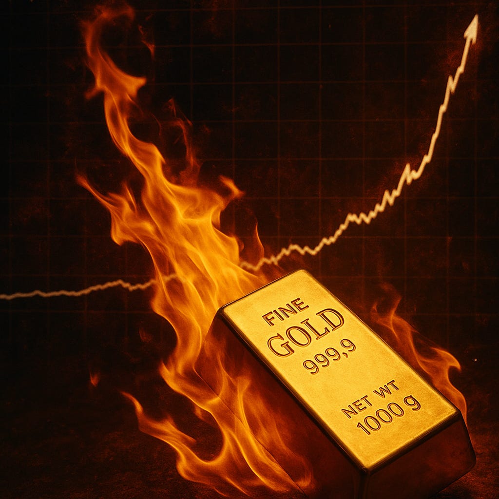El oro en ascenso parabólico – ¿Presagio de pérdida de credibilidad de ...