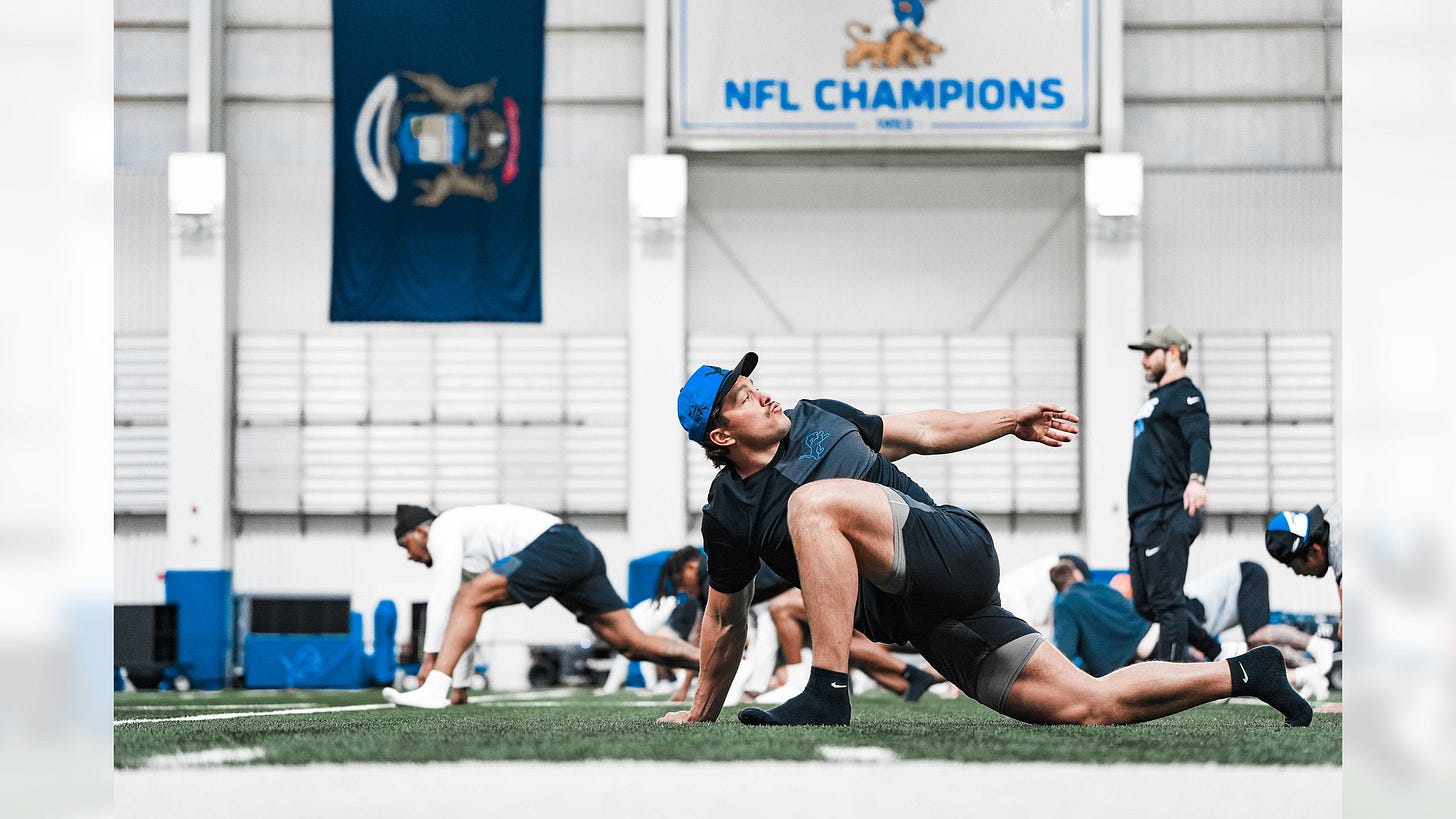 Malcolm Rodriguez Detroit Lions knee ACL rehab and recovery May 2026 Malcolm Rodriguez Detroit Lions knee ACL rehab and recovery May 2026