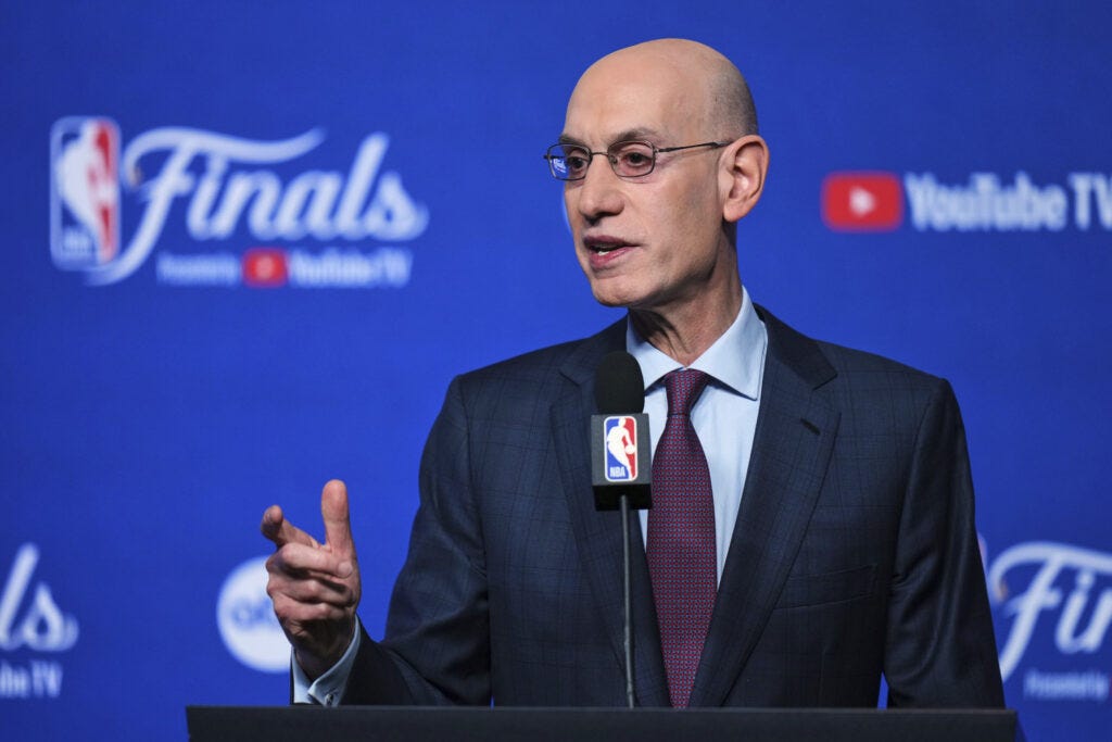 NBA commissioner Adam Silver talks expansion, future of broadcasts | NBA  Insider - Colorado Springs Gazette