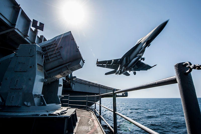 File:FA-18 launch during Inherent Resolve.jpg