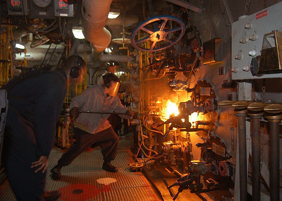 File:US Navy 040718-N-2541H-001 Machinist Mate 3rd Class Mahmoud Rayan, from Orlando, Fla., lights-off the boiler in the One Main Machinery Room aboard USS John F Kennedy (CV 67).jpg File:US Navy 040718-N-2541H-001 Machinist Mate 3rd Class Mahmoud Rayan, from Orlando, Fla., lights-off the boiler in the One Main Machinery Room aboard USS John F Kennedy (CV 67).jpg