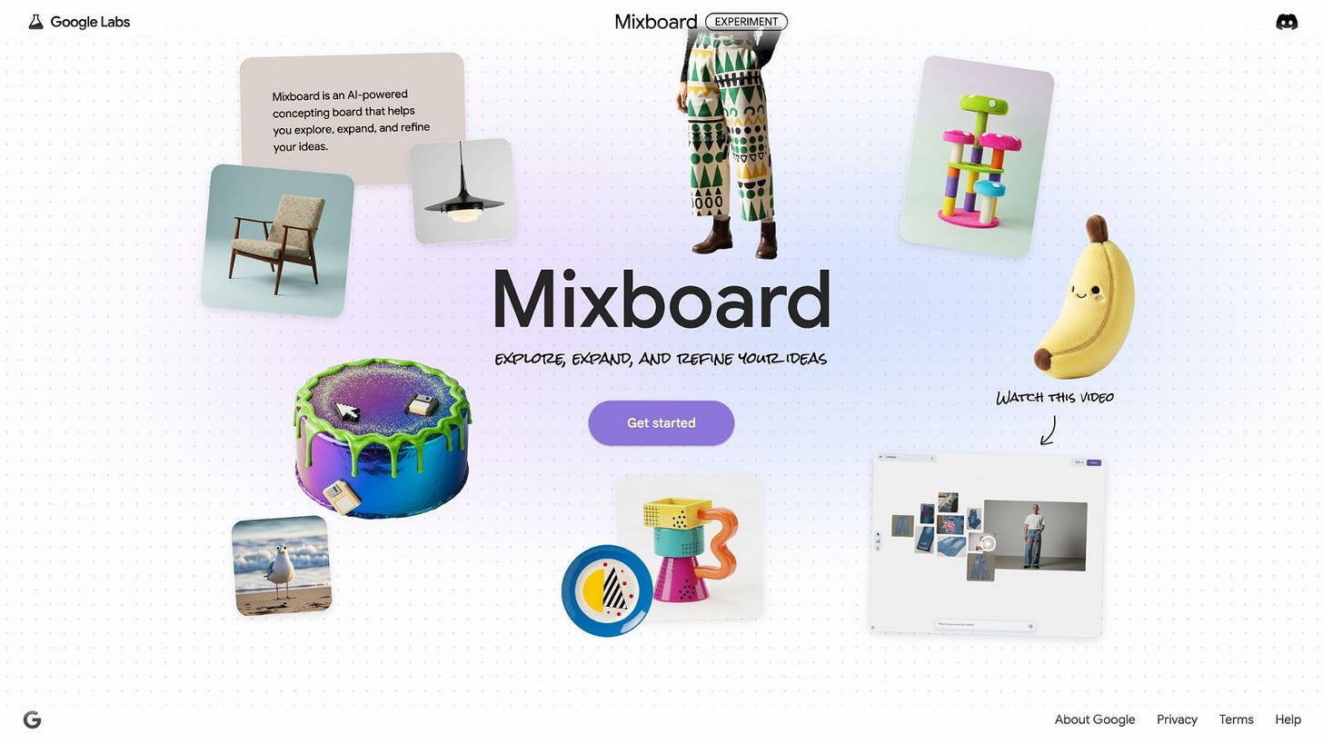 Google announces Mixboard, a new mood board for brainstorming and planning  | Technology News - The Indian Express