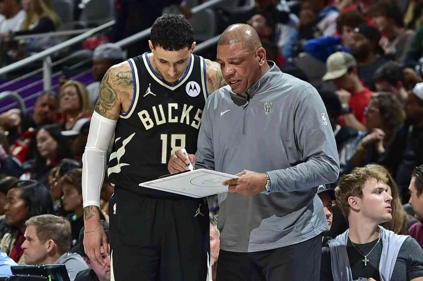 Kyle Kuzma Milwaukee Bucks