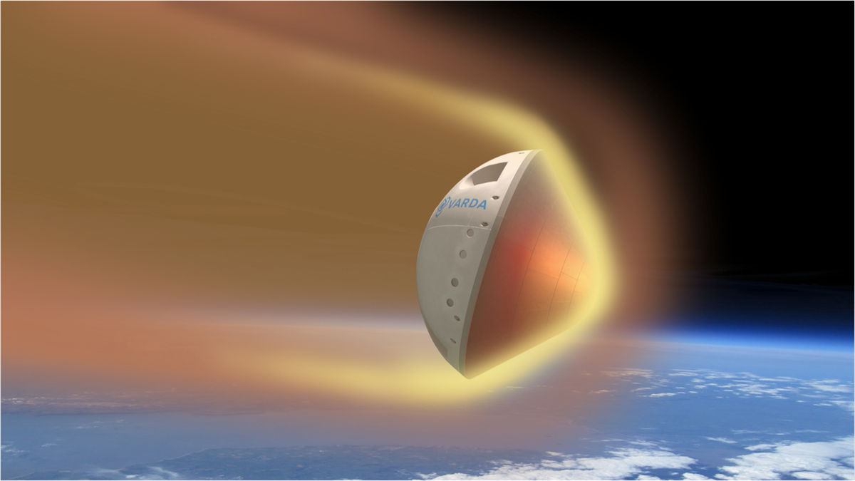 Private Varda space capsule to land in Utah today in historic in-space  manufacturing reentry (update) | Space