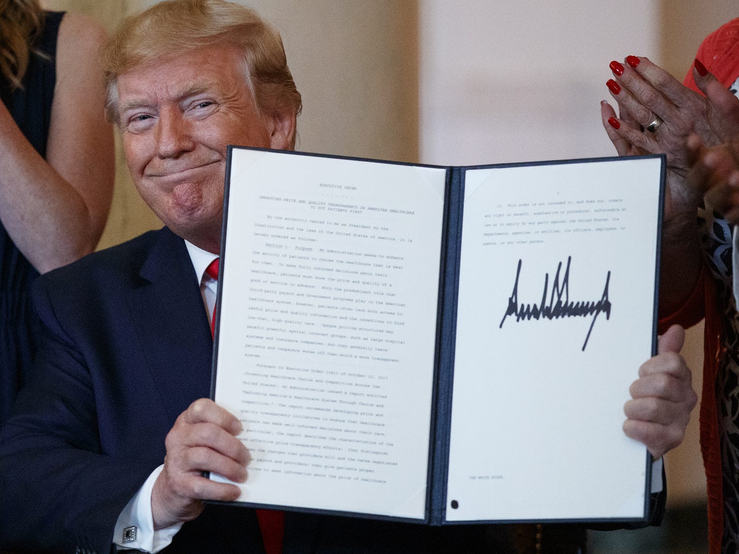 Trump Executive Order To Push For Health Care Price Transparency : Shots -  Health News : NPR