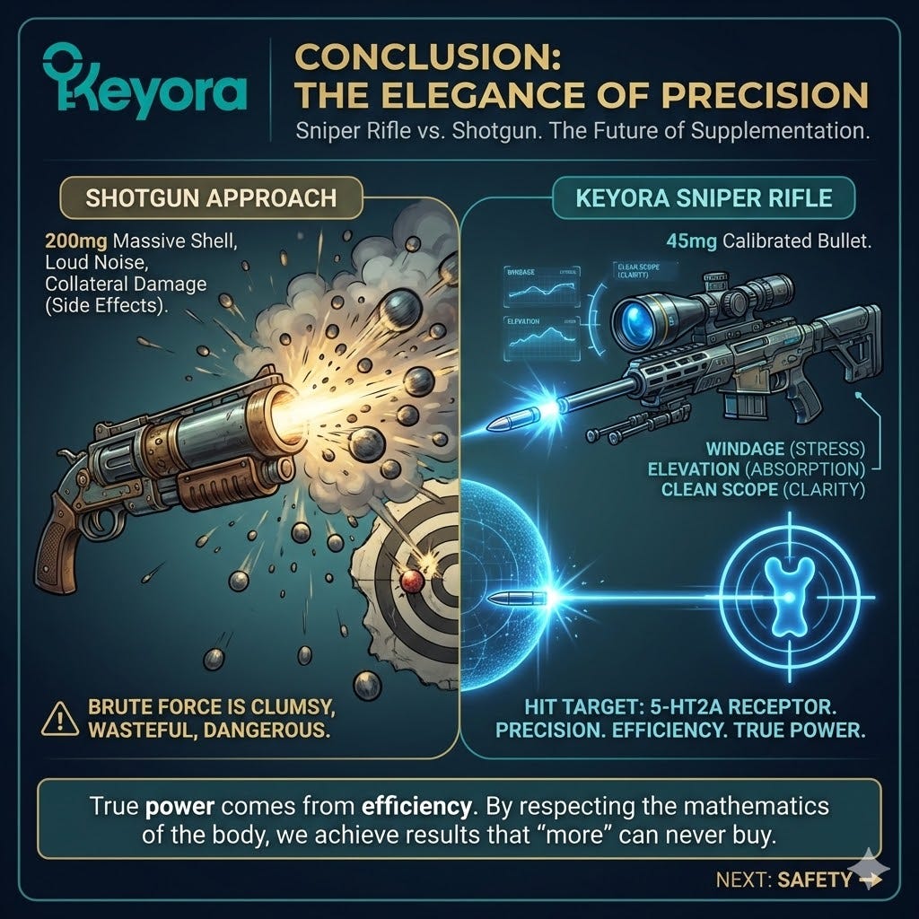 The Elegance of Precision achieves Neurological Sovereignty by replacing high-volume collateral damage with calibrated Sub-Threshold Signaling, securing the target without systemic disruption. The Elegance of Precision achieves Neurological Sovereignty by replacing high-volume collateral damage with calibrated Sub-Threshold Signaling, securing the target without systemic disruption.