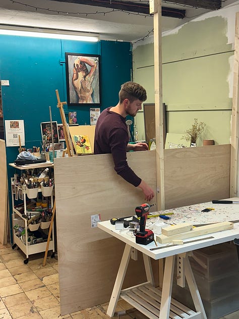 Transforming my space at Pica Studios